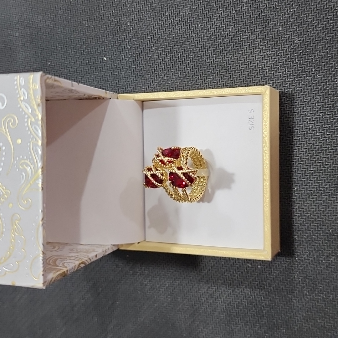 Gold And Ruby Ring